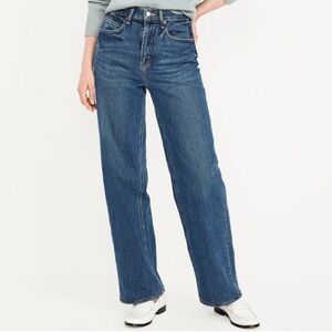 Extra High-Waisted Wide-Leg Jeans